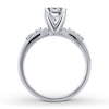 Thumbnail Image 2 of Previously Owned Diamond Ring Setting 1/10 ct tw Round-cut 14K White Gold