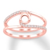 Thumbnail Image 1 of Previously Owned Diamond Ring Setting 1/4 carat tw Round 14K Rose Gold