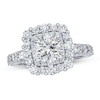 Thumbnail Image 2 of Previously Owned Vera Wang WISH Ring Setting 1-1/2 ct tw Diamonds 14K Gold