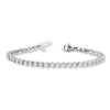 Thumbnail Image 1 of Previously Owned Diamond Bracelet 5 ct tw Round-cut 14K White Gold