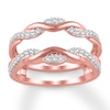 Thumbnail Image 1 of Previously Owned Diamond Enhancer Ring 1/3 ct tw Round 14K Rose Gold