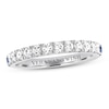 Thumbnail Image 0 of Previously Owned Vera Wang WISH Diamond & Sapphire Band 1/2 carat tw 14K White Gold