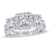 Thumbnail Image 1 of Previously Owned Vera Wang WISH Diamond 3-Stone Ring 2 ct tw 14K White Gold