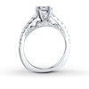 Thumbnail Image 2 of Previously Owned Hearts Desire Diamond Ring Setting 5/8 carat tw 18K White Gold