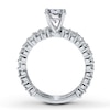 Thumbnail Image 1 of Previously Owned Diamond Bridal Setting 1-1/2 ct tw Round 14K White Gold