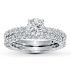Thumbnail Image 2 of Previously Owned Diamond Bridal Setting 1-1/2 ct tw Round 14K White Gold