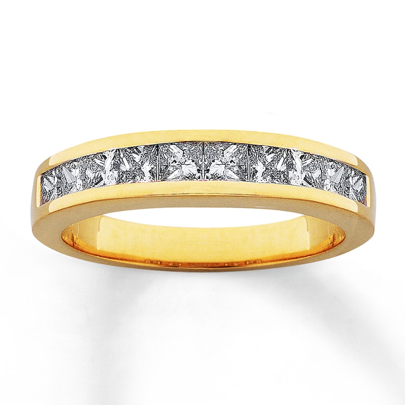 Main Image 1 of Previously Owned Diamond Band 1/2 ct tw 14K Yellow Gold