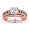 Thumbnail Image 3 of Previously Owned Le Vian Bridal Setting 5/8 ct tw Diamonds 14K Strawberry Gold