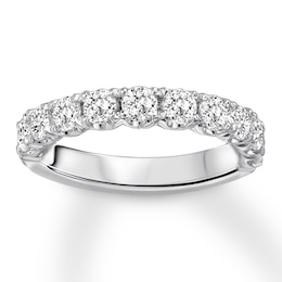 Previously Owned Diamond Anniversary Band 1 carat tw Round-cut 14K White Gold