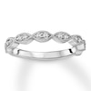 Thumbnail Image 1 of Previously Owned Diamond Anniversary Band 1/5 ct tw Round-cut 14K White Gold