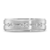 Thumbnail Image 2 of Previously Owned Men's Diamond Wedding Band 1/5 ct tw Round 10K White Gold