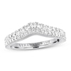 Thumbnail Image 1 of Previously Owned Vera Wang WISH Wedding Band 1/2 ct tw Round 14K White Gold