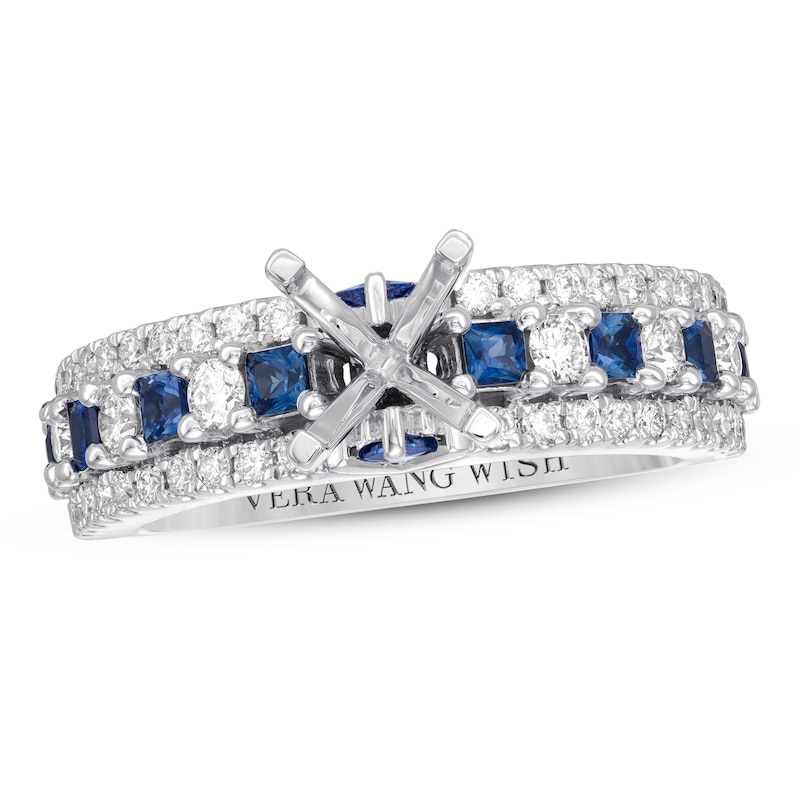 Main Image 1 of Previously Owned Vera Wang WISH Ring Setting 5/8 ct tw Diamonds 14K White Gold