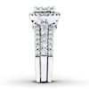 Thumbnail Image 3 of Previously Owned Diamond Bridal Set 2 ct tw Round-cut 14K White Gold