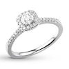 Thumbnail Image 0 of Previously Owned Diamond Engagement Ring 3/8 ct tw Round-cut 14K White Gold