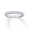 Thumbnail Image 1 of Previously Owned Diamond Anniversary Band 1/2 ct tw Round-Cut 14K White Gold