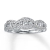 Thumbnail Image 1 of Previously Owned Diamond Anniversary Ring 1/2 ct tw 14K White Gold