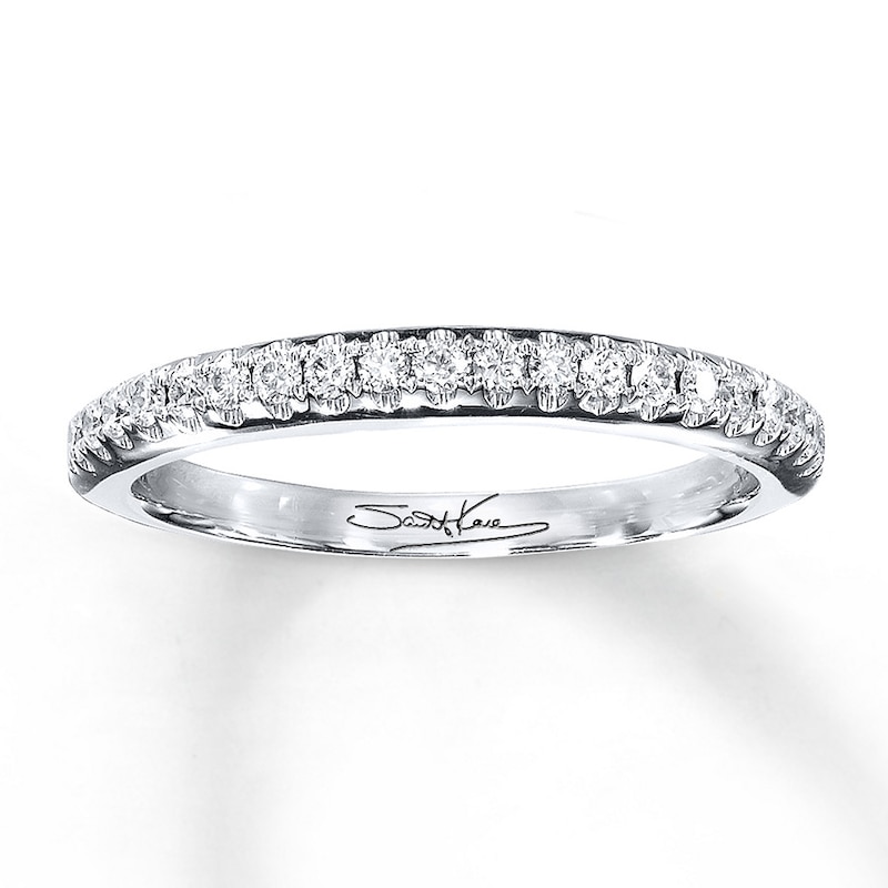 Main Image 1 of Previously Owned Scott Kay Band 1/5 ct tw Diamonds 14K White Gold