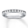 Thumbnail Image 1 of Previously Owned Diamond Anniversary Band 1/2 ct tw Round-cut 14K White Gold