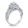 Thumbnail Image 3 of Previously Owned Vera Wang WISH 1ct tw Princess/Round Diamond 14K White Gold