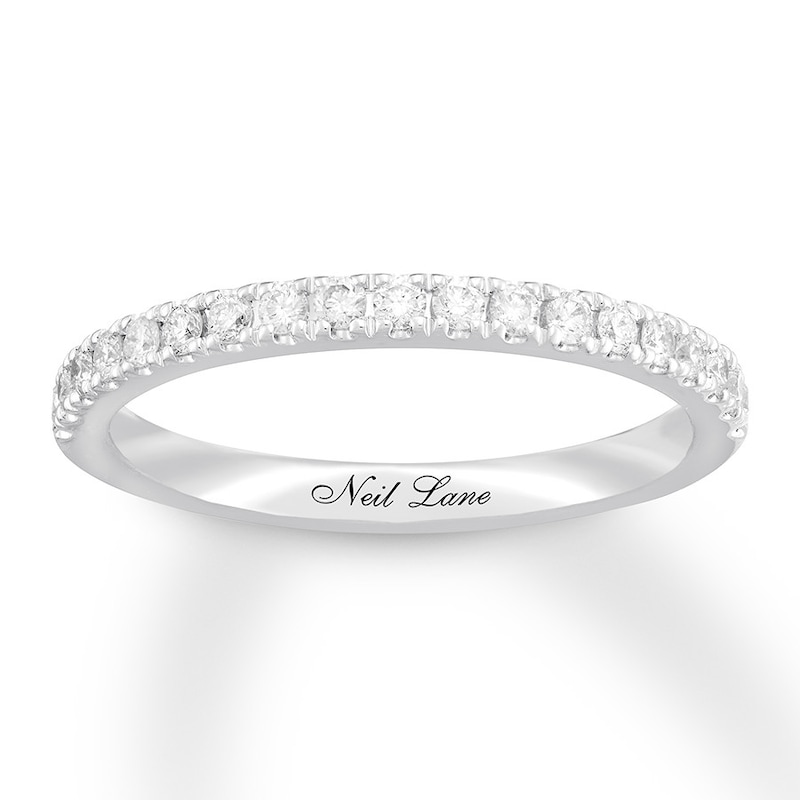 Main Image 1 of Previously Owned Neil Lane Wedding Band 1/3 ct tw Diamonds 14K White Gold