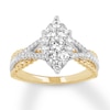 Thumbnail Image 0 of Previously Owned Diamond Ring 3/4 carat tw Round 14K Two-Tone Gold