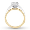 Thumbnail Image 1 of Previously Owned Diamond Ring 3/4 carat tw Round 14K Two-Tone Gold