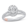 Thumbnail Image 1 of Previously Owned Pnina Tornai About Time Diamond Engagement Ring 1-1/8 ct tw Oval/Round 14K White Gold