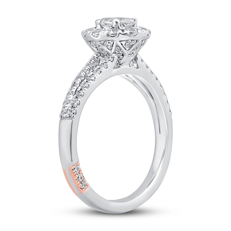 Main Image 2 of Previously Owned Pnina Tornai About Time Diamond Engagement Ring 1-1/8 ct tw Oval/Round 14K White Gold