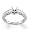 Thumbnail Image 1 of Previously Owned Diamond Ring Setting 1/6 ct tw Round-cut 14K White Gold