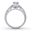 Thumbnail Image 2 of Previously Owned Diamond Ring Setting 1/6 ct tw Round-cut 14K White Gold