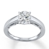 Thumbnail Image 3 of Previously Owned Diamond Ring Setting 1/6 ct tw Round-cut 14K White Gold