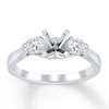 Thumbnail Image 0 of Previously Owned Diamond Ring Setting 1/4 carat tw Round 14K White Gold