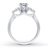 Thumbnail Image 1 of Previously Owned Diamond Ring Setting 1/4 carat tw Round 14K White Gold