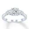 Thumbnail Image 2 of Previously Owned Diamond Ring Setting 1/4 carat tw Round 14K White Gold