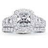 Thumbnail Image 1 of Previously Owned Neil Lane Bridal Setting 1-1/3 ct tw Diamonds 14K White Gold