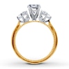 Thumbnail Image 1 of Previously Owned Diamond Ring Setting 1/5 ct tw Round 14K Two-Tone Gold