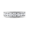 Thumbnail Image 2 of Previously Owned Diamond Wedding Band 1-1/2 ct tw Round 14K White Gold