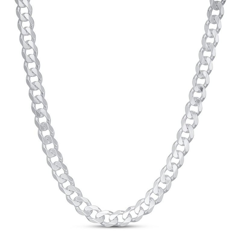 Previously Owned  Curb Chain Necklace Sterling Silver 22"