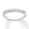 Thumbnail Image 1 of Previously Owned Diamond Anniversary Ring 1/2 ct tw Round 14K White Gold