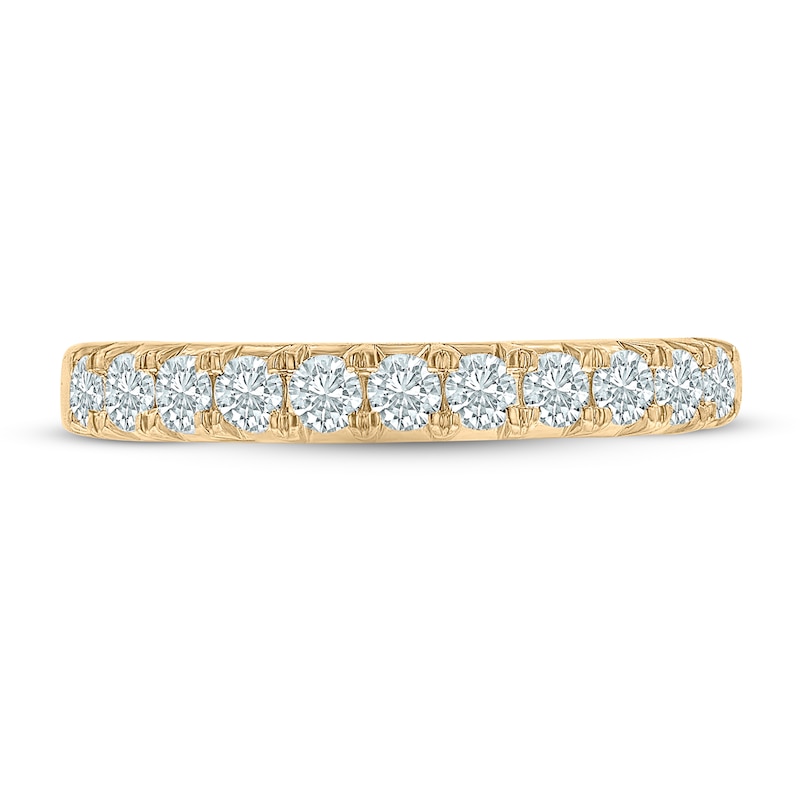 Previously Owned Diamond Anniversary Ring 1/2 ct tw Round 14K Yellow Gold