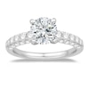 Thumbnail Image 3 of Previously Owned Colorless Diamond Engagement Ring Setting 7/8 ct tw Round 14K White Gold