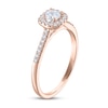 Thumbnail Image 1 of Previously Owned Diamond Engagement Ring 3/8 ct tw Round 14K Rose Gold