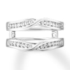 Thumbnail Image 1 of Previously Owned Diamond Enhancer Ring 1/3 carat tw Round-cut 14K White Gold