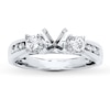 Thumbnail Image 0 of Previously Owned Diamond Ring Setting 3/4 ct tw Round Ideal-cut 18K White Gold
