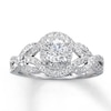 Thumbnail Image 1 of Previously Owned Diamond Engagement Ring 1 ct tw Round-cut 14K White Gold