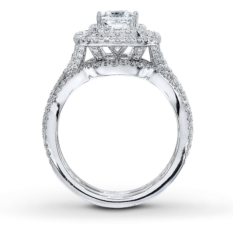 Main Image 2 of Previously Owned Neil Lane Bridal Set 2-1/4 ct tw Diamonds 14K White Gold