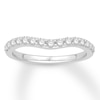 Thumbnail Image 1 of Previously Owned Diamond Enhancer Ring 3/8 ct tw Round-cut 14K White Gold