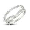 Thumbnail Image 2 of Diamond Enhancer Ring 1/2 ct tw Round 14K White Gold