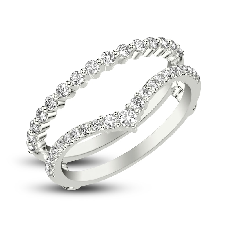 Diamond Enhancer Ring 1/2 ct tw Round 14K White Gold | Jared